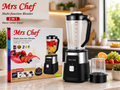 Mr Chef 2-in-1 Blender & Grinder – 2000W Multi-Function Kitchen Blender