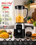 Mr Chef 2-in-1 Blender & Grinder – 2000W Multi-Function Kitchen Blender
